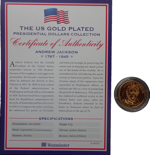 Usa andrew jackson 7th - usa,