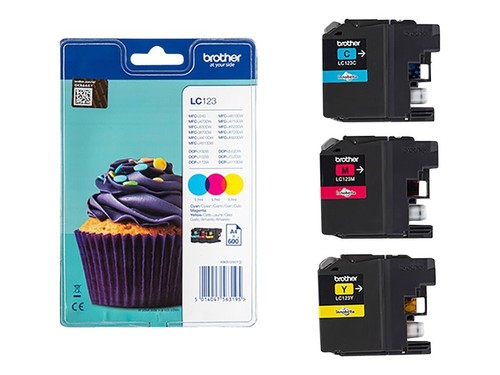 Brother lc123 rainbowpack - rainbowpack, für