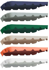 MFG Ersatzdach Hollywoodschaukel Ersatz Bezug Sonnen Dach Dachplane Bezug Plane