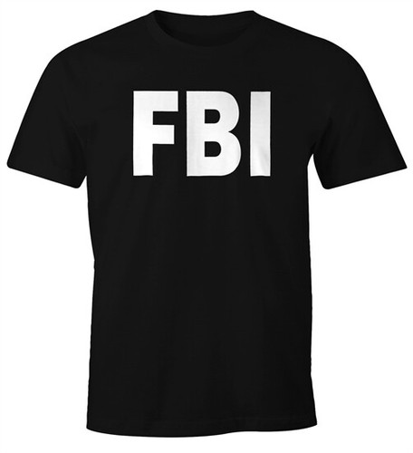 Herren shirt fbi fun - t-shirt,