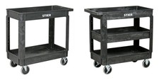 STIER Kunststoff-Vielzweckwagen mit 2 oder 3 Etagen Mehrzweckwagen bis 250kg