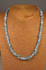 Larimar chain necklace 127ct