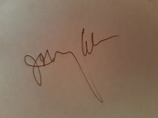 Johnny Cash Autogramm