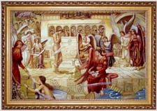 Ölbild Akt Erotik, nude