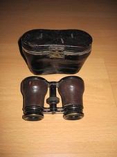 Sehr altes Opernglas Theaterglas im Etui Rarität