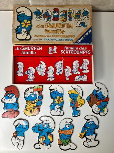 Peyo 9 holzfiguren - 9,