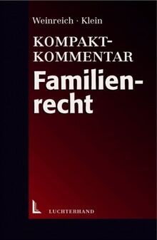 Kompaktkommentar familienrecht - kompaktkommentar,