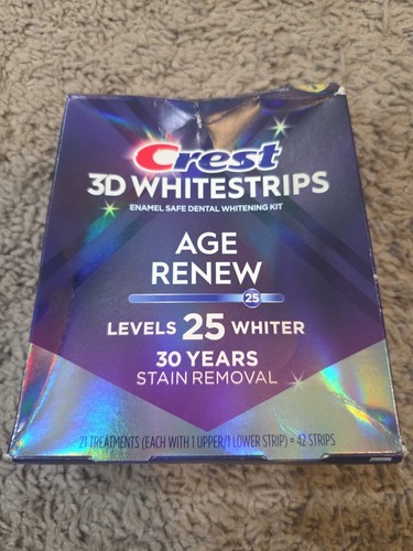 Crest whitestrips age renew - crest,
