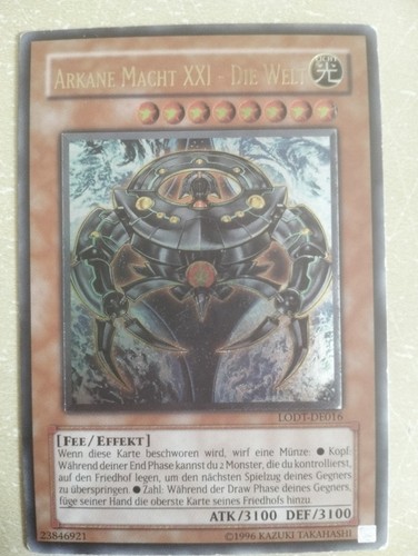 Yugioh arkane macht xxi die - yugioh,