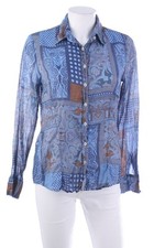 MARCO PECCI Hemd-Bluse M Blau