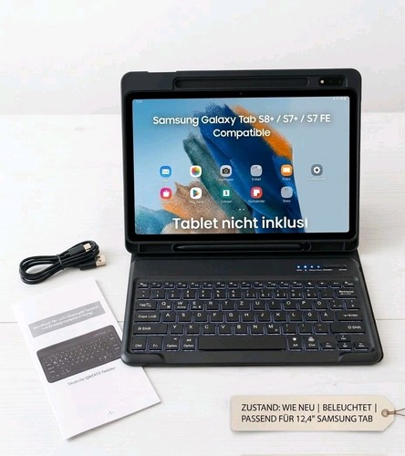 Bluetooth tastatur hülle für - bluetooth,