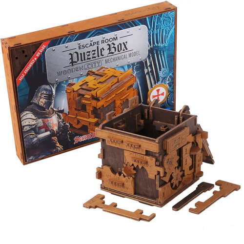 Wooden city holz puzzle - wooden.city, 3d
