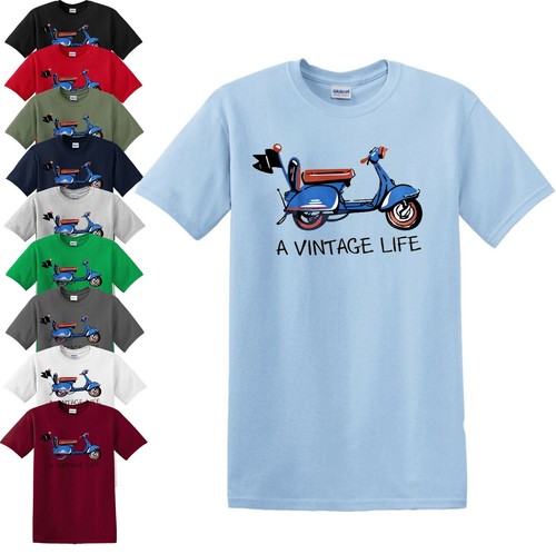 Vintage life vespa shirt - vintage, t-shirt