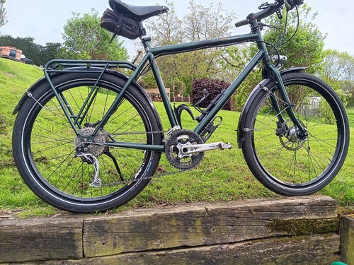 Trecking bike tout - tout, terrain