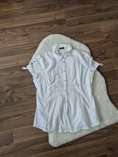 Weiße Kurzarm Bluse s.Oliver