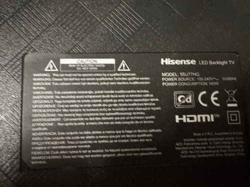 Hisense 55u77hq zoll - 55, 4k