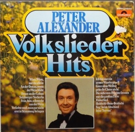 Peter alexander volkslieder - peter,