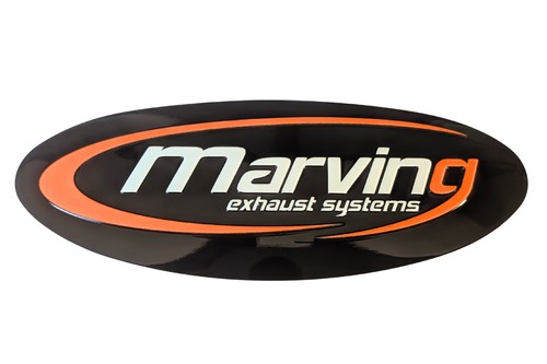 Marving auspuff aufkleber - marving,