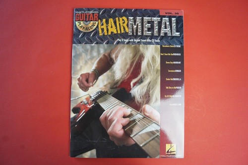 Hair metal guitar - hair, play