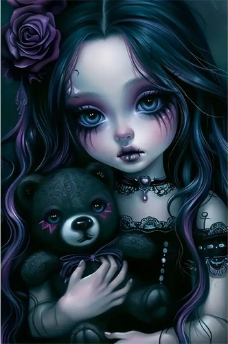 Diamond painting gothic - 5d*diamond, painting*gothic