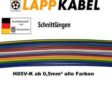 Lapp Litze H05V-K flexibel