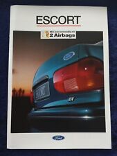 FORD Escort CL CLX Ghia Ghia Si XR3i RS 2000 Cabrio Cosworth Prospekt 08.1994