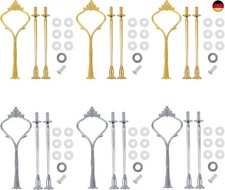 6 Set Etageren Stangen Set