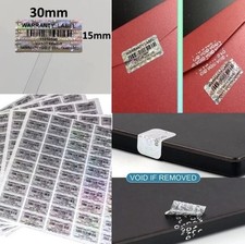 100x Hologramm Garantie Siegel