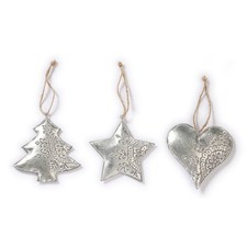 Baumanhänger Geschenkanhänger Weihnachtsdeko Christbaumschmuck  Herz Stern Tanne