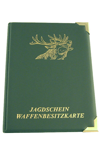 Jagdschein etui wbk a7 - etui,,