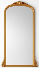 Riesiger Ganzkörperspiegel Barock Spiegel Gold Ankleidespiegel Antik 210x120cm