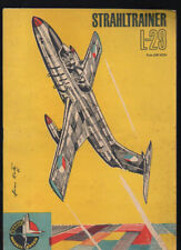 DDR Kranich Modellbogen Stahltrainer L-29 mit Metallfolie