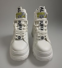 Buffalo stiefeletten Boots White Size 40 EUR Unisex  Schuhe Platform Boots