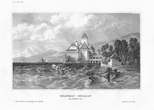 1850 - Schloß Chillon Chateau