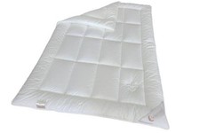 Schlafmond Ganzjahresbett LILLY medium BL 155x220 cm weiß Bettdecke
