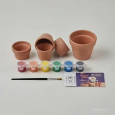 Weihnachtsmann Tontopf