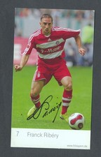 Autogrammkarte Franck Ribery