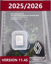 RENAULT CARMINAT LIVE TOMTOM SD KARTE 11.45 EUROPA 2025/2026
