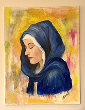 "Madona" - Acrylbild auf