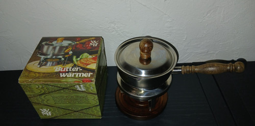 Wmf butterwärmer rechaud 70er - wmf,