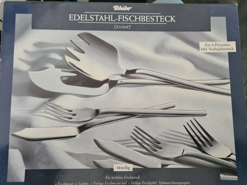Tchibo edelstahl fischbesteck - tchibo,