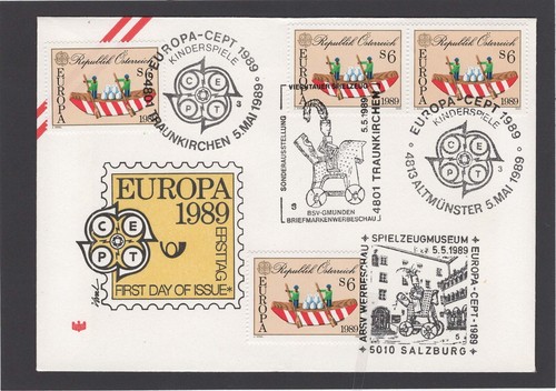 österreich fdc 4 - Österreich, st.
