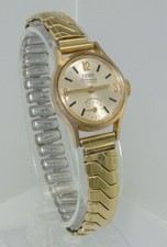 FERO Feldmann 17 Jewels Antimagnetic - Damenuhr / Handaufzug / vergoldet