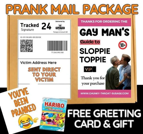 Lustiges streich post - lustiges, streich-post-paket