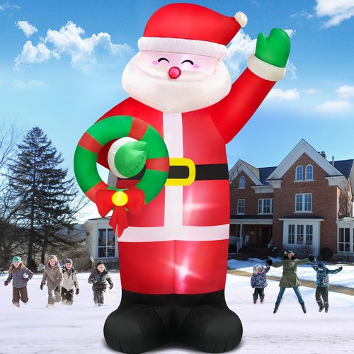 Aufblasbarer weihnachtsmann - aufblasbarer,