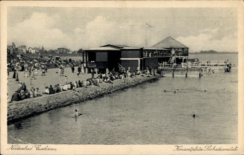 Nordseebad cuxhaven - ak,