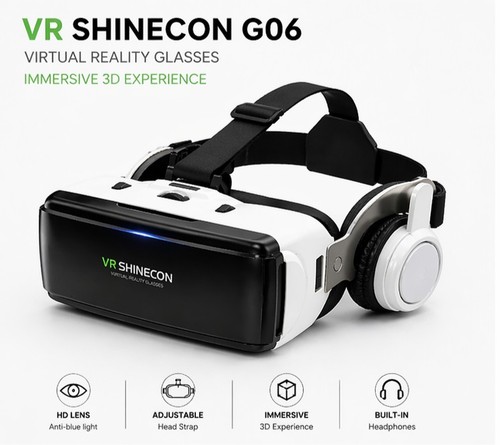 Shinecon g06 brille 3d - vr,