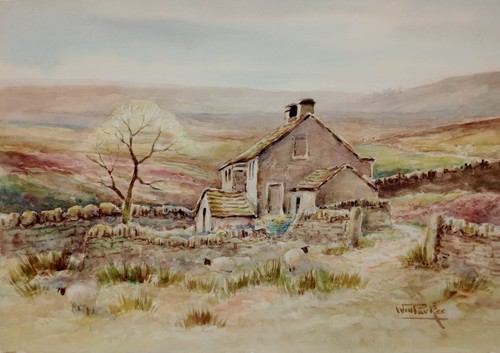 Signiertes original aquarell - signiertes,