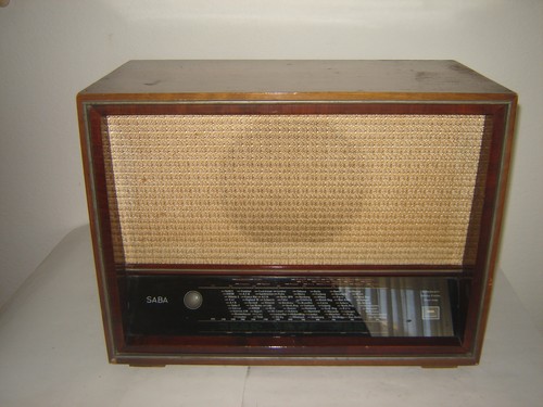 Saba kristall röhrenradio - saba,
