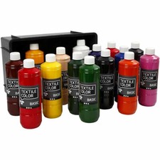 27,90€/1L. Textilfarbe Stoffmalfarbe Textile Color Basic 500 ml versch.Farben !!